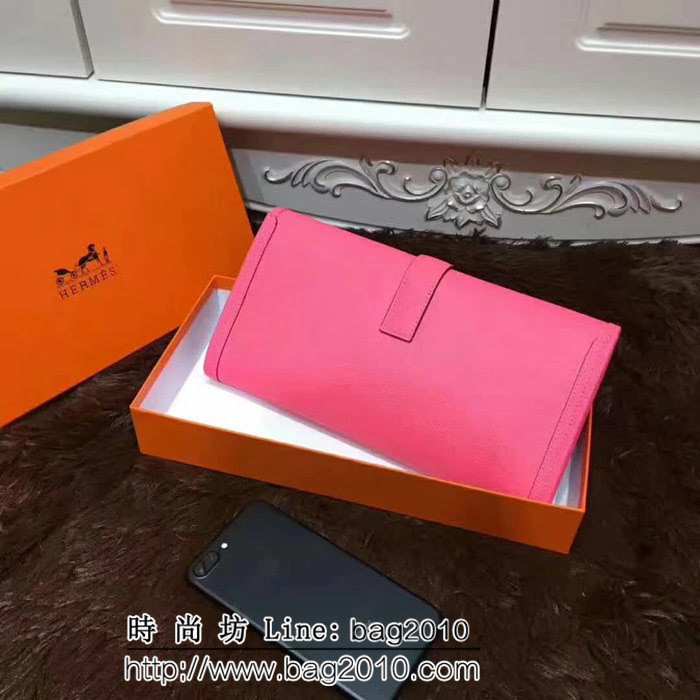 HERMES愛馬仕 四季百搭實用款 原版Epsom皮 Jige 女士手抓包 JD1123